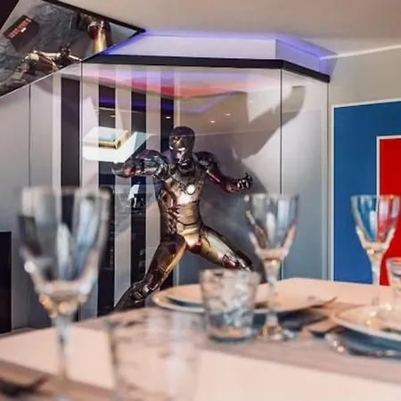Appartement Disney Avengers, 5 Min Des Parcs Magny-le-Hongre Exterior foto